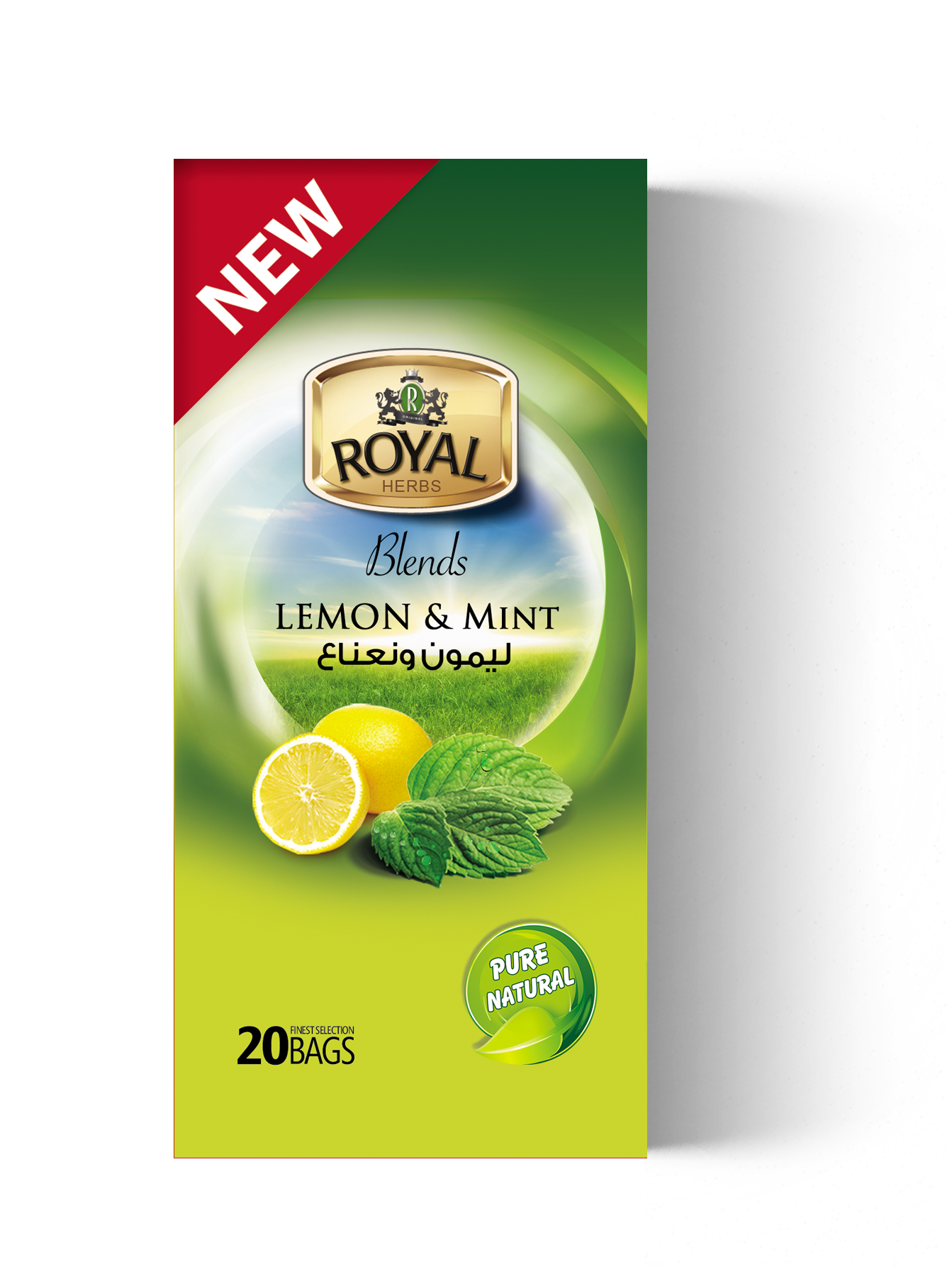 Royal-Lemon-&-Mint-20Bags (1) Lemon Mint - Image 1